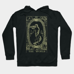 Golden Tarot - The World Hoodie